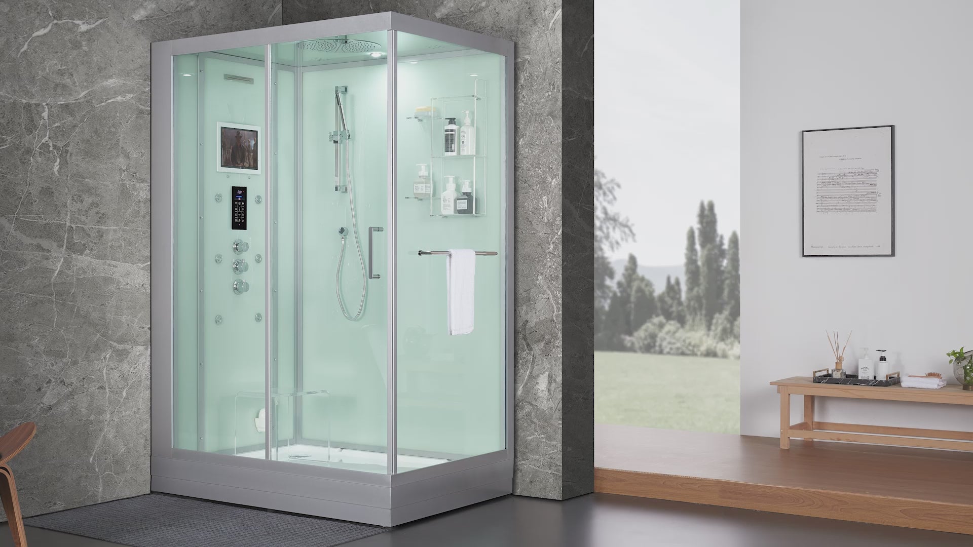 Platinum Anzio-L Steam Shower – Maya Bath