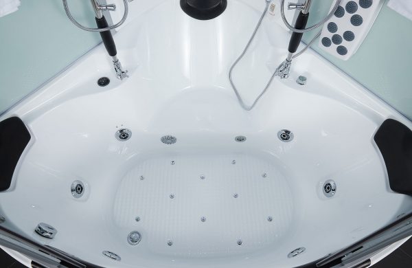 Platinum Superior Steam Shower Maya Baths, Two Person Steam Shower With Jetted Bathtub